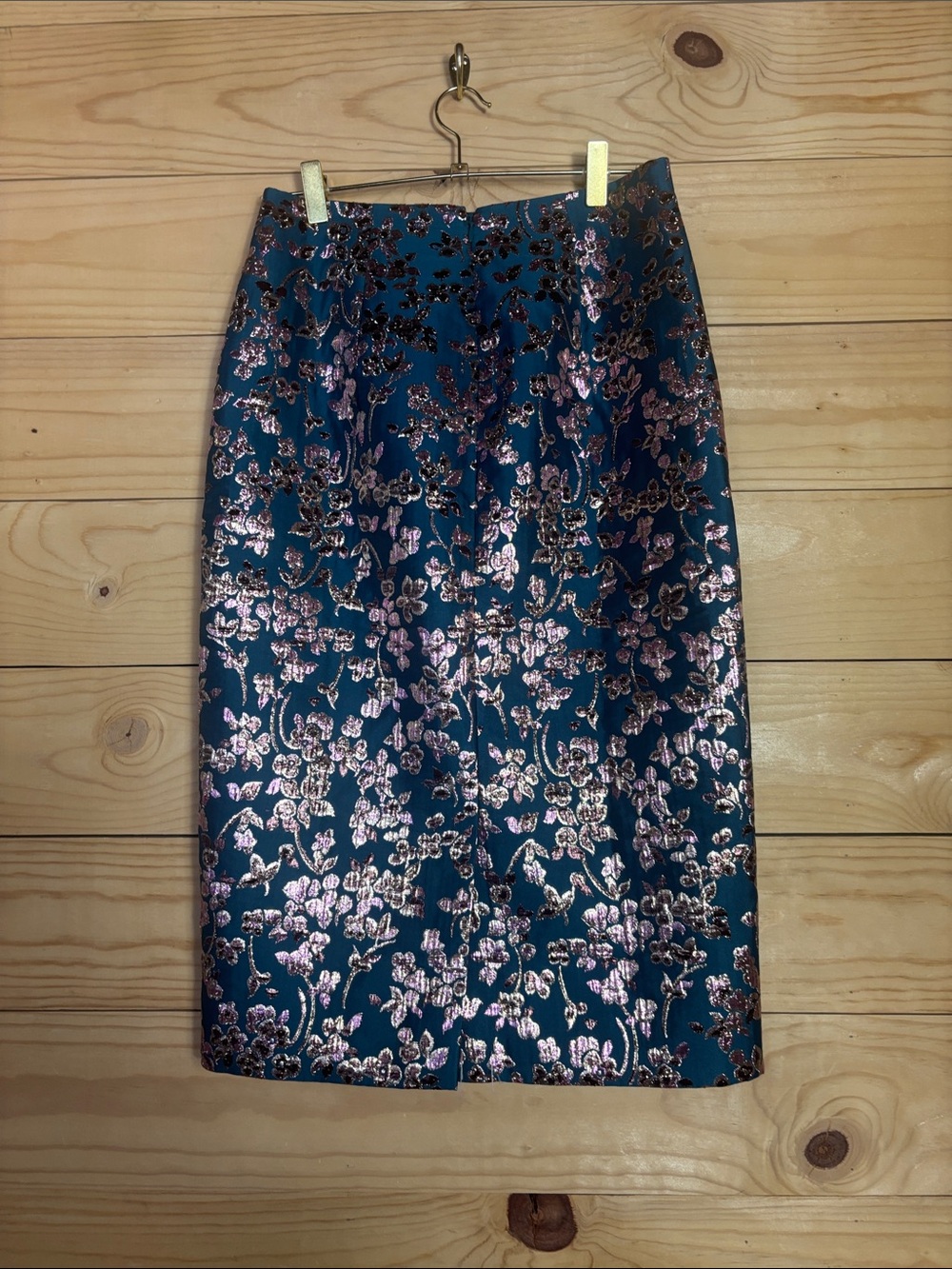 Nwt J.Crew collection Cherry blossom pencil skirt size 2 - Picture 6 of 10